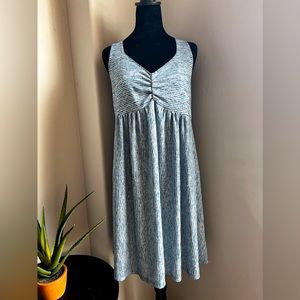 UNIVERSAL THREAD CO. Women’s striped crisscross back dress
